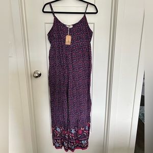 Natural Life Jamie V-neck Jumpsuit